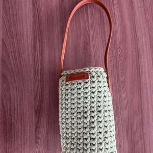 Horgolt bor - ital- kulacstartó - otthon & életmód - konyhafelszerelés, tálalás - italos kellékek - italtartó - Meska.hu