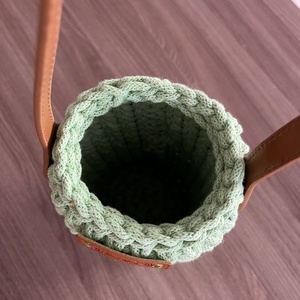 Horgolt bor - ital- kulacstartó - otthon & életmód - konyhafelszerelés, tálalás - italos kellékek - italtartó - Meska.hu