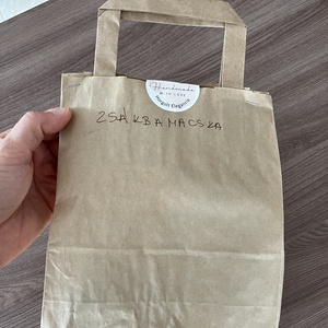 Horgolt zsákbamacska - nagy, Otthon & Életmód, Tárolás & Rendszerezés, Íróasztali tároló, Horgolás, MESKA