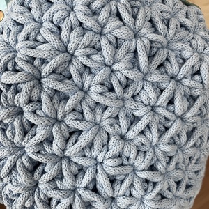 Jázmin mintás kör horgolt táska - táska & tok - kézitáska & válltáska - kézitáska - Meska.hu