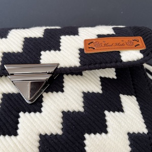 Közepes kanava táska - táska & tok - kézitáska & válltáska - alkalmi táska - Meska.hu