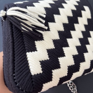 Közepes kanava táska - táska & tok - kézitáska & válltáska - alkalmi táska - Meska.hu