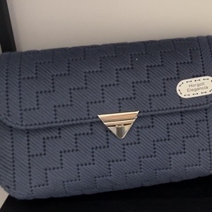 Elegáns nagy kanava táska - táska & tok - kézitáska & válltáska - alkalmi táska - Meska.hu