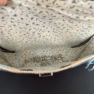 Elegáns nagy kanava táska - táska & tok - kézitáska & válltáska - alkalmi táska - Meska.hu