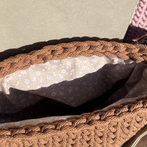 Barna válltáska - táska & tok - kézitáska & válltáska - nagy pakolós táska - Meska.hu