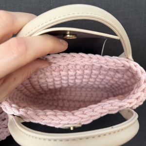 Rózsaszín kézitáska - táska & tok - kézitáska & válltáska - kézitáska - Meska.hu