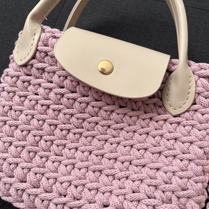 Rózsaszín kézitáska - táska & tok - kézitáska & válltáska - kézitáska - Meska.hu