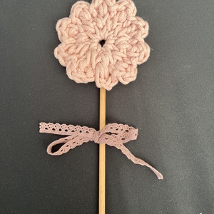 Horgolt virág - Meska.hu