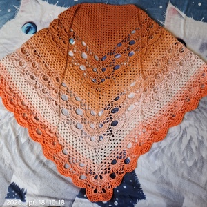 Vállkendő - ruha & divat - sál, sapka, kendő - vállkendő - Meska.hu