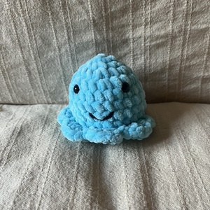 Horgolt polip - játék & sport - plüssállat & játékfigura - polip, medúza - Meska.hu