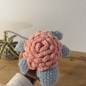 Horgolt teknős (nagy) - játék & sport - plüssállat & játékfigura - béka - Meska.hu