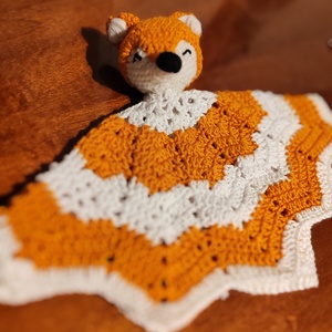 Róka szundikendő, Baba - mama, Baba játékok, Szundikendő, alvóka, Horgolás, MESKA