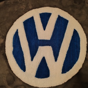 Volkswagen szőnyeg, Otthon & Életmód, Lakástextil, Szőnyeg, Horgolt szőnyeg, Hímzés, Szövés, MESKA