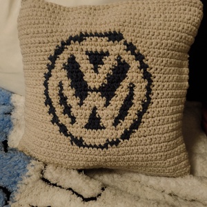 Vw párna huzat, Játék & Sport, Kisautók, járművek, Szettek, Horgolás, MESKA