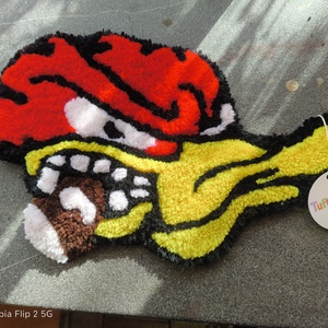 Hot Rod duck - otthon & életmód - lakástextil - szőnyeg - szövött szőnyeg - Meska.hu