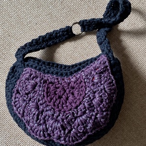 Horgolt táska  - táska & tok - kézitáska & válltáska - válltáska - Meska.hu