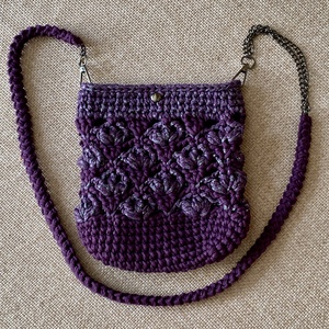 Horgolt táska - Meska.hu