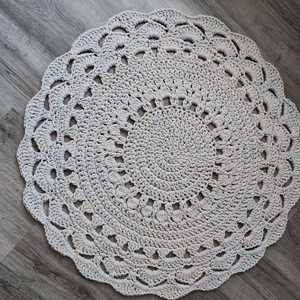 Horgolt szőnyeg, Otthon & Életmód, Lakástextil, Szőnyeg, Horgolt szőnyeg, Horgolás, MESKA