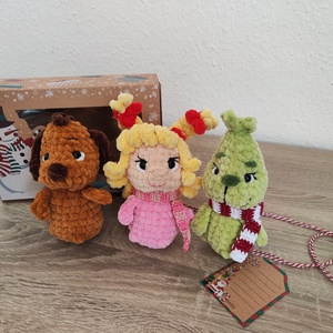 Grincs ajándék doboz, Játék & Sport, Plüssállat & Játékfigura, Más figura, Horgolás, MESKA