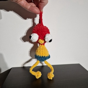 Horgolt Hei Hei figura, Disney Vaiana - játék & sport - plüssállat & játékfigura - plüss mesefigurák - Meska.hu