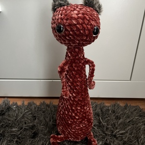 Vörös cica - Meska.hu