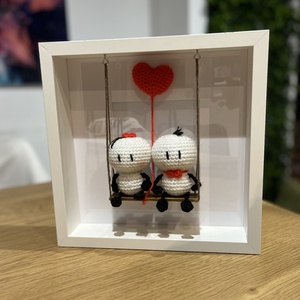 Horgolt pár, Otthon & Életmód, Dekoráció, Dísztárgy, Horgolás, MESKA