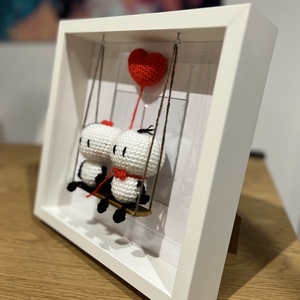 Horgolt pár - otthon & életmód - dekoráció - dísztárgy - Meska.hu