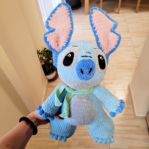Horgolt Stitch - játék & sport - plüssállat & játékfigura - plüss mesefigurák - Meska.hu