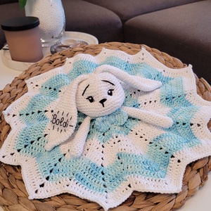 Horgolt szundikendő, Baba - mama, Baba játékok, Rágóka, Horgolás, Varrás, MESKA