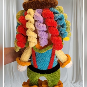 Hogolt bohóc fiú - játék & sport - plüssállat & játékfigura - ember - Meska.hu