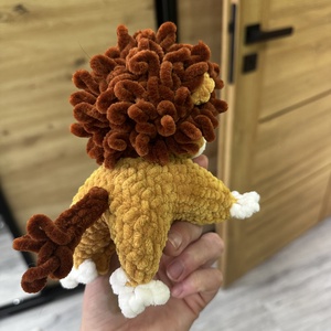Mini oroszlán  - játék & sport - plüssállat & játékfigura - oroszlán - Meska.hu