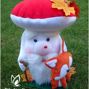 Nagy méretű gomba apó, Otthon & Életmód, Dekoráció, Dísztárgy, Varrás, MESKA