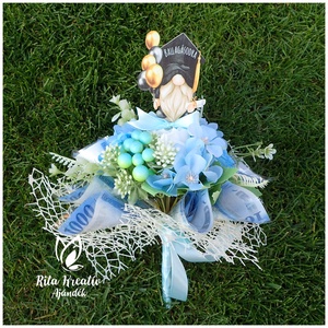 Ballagási pénzcsokor  - otthon & életmód - dekoráció - Meska.hu