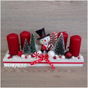 Hóemberes, ledes adventi dísz - Meska.hu