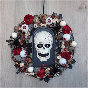 Halloweeni interaktív ajtó dekoráció, Otthon & Életmód, Dekoráció, Halloween, Halloweeni ajtódíszek és ablakdíszek, , MESKA