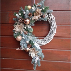 Különleges karácsonyi koszorú, Otthon & Életmód, Dekoráció, Virágdísz és tartó, Koszorú, Mindenmás, MESKA
