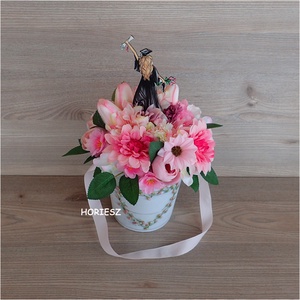 Virágbox diplomaosztóra, ballagásra, Otthon & Életmód, Dekoráció, Virágdekoráció, Virágok, Virágbox, Mindenmás, MESKA