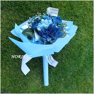 Ballagási pénzcsokor fiúnak - otthon & életmód - virágdekoráció - virágok - virágcsokor - Meska.hu