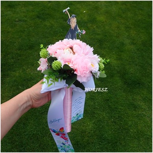 Ballagási örökcsokor - otthon & életmód - virágdekoráció - virágok - virágcsokor - Meska.hu