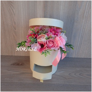 Ballagási pénzátadó virágbox - otthon & életmód - virágdekoráció - virágok - virágbox - Meska.hu