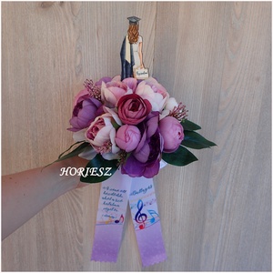 Ballagási csokor bazsarózsából - Meska.hu