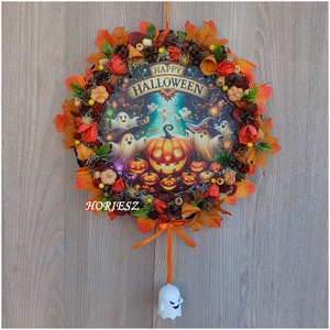 Halloweeni kopogtató - Meska.hu