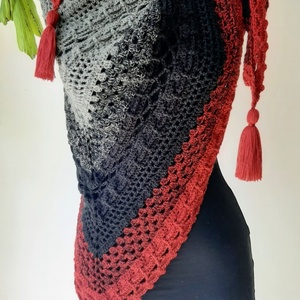 AKCIÓ! - Vulkán kendő - ruha & divat - sál, sapka, kendő - vállkendő - Meska.hu