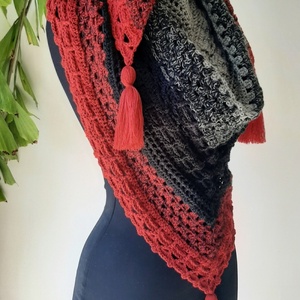 AKCIÓ! - Vulkán kendő - ruha & divat - sál, sapka, kendő - vállkendő - Meska.hu