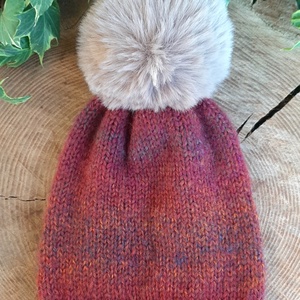 Kötött sapka - ruha & divat - sál, sapka, kendő - sapka - Meska.hu