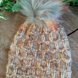 Kötött ananász sapka - Meska.hu