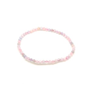 Fazettált berill golyós ásvány karkötő 3�4mm, Ékszer, Karkötő, Ásványkarkötő, , MESKA