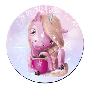 Unikornis és kávé mintás bögre alátét, , , MESKA