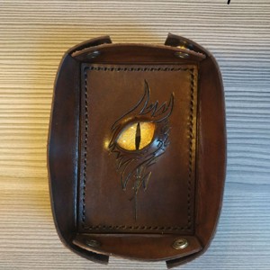 Sárkányszemes kockadobó tálca - ARANY szemmel, Játék & Sport, Táblajáték és Kártyajáték, Társasjátékok, Dobókocka, , MESKA