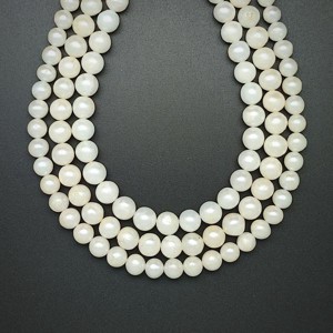 Édesvizi tenyésztett gyöngy golyó A 7-8mm  ékszerkészítő alapanyag (füzér), Kellékek & szerszámok, Ásvány alapanyag, Ásványfüzér, , MESKA